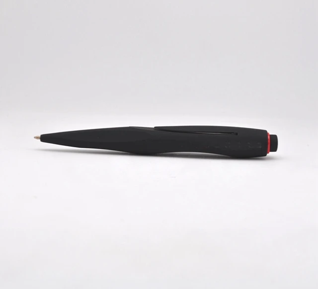 
Promotional Plastic Retractable Ballpoint Pen in coating Rubber logo Custom soft pen grip promotion 