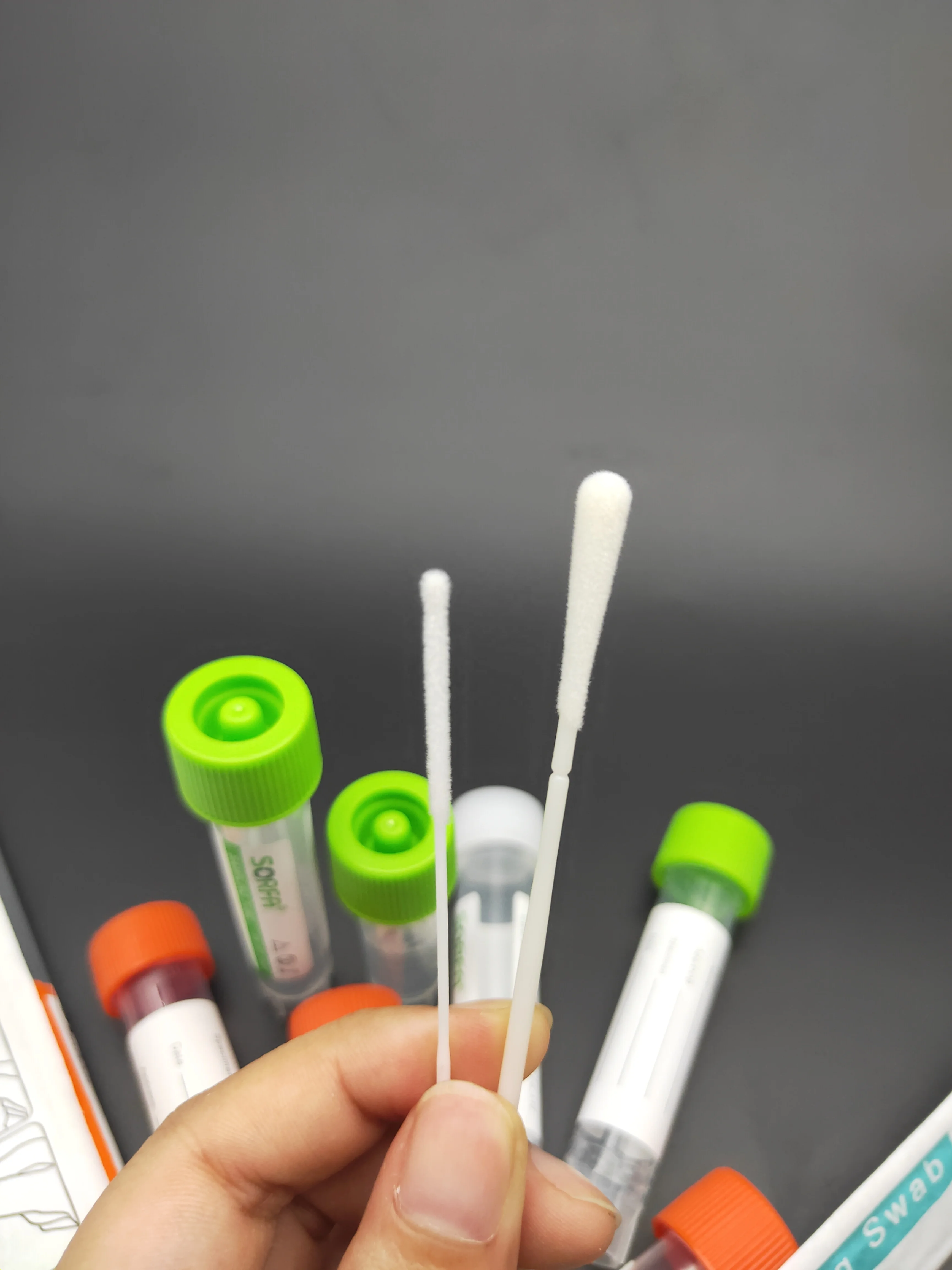 SORFA 2.5ml disposable specimen collection tube vtm kit swab lab medical sampling tube