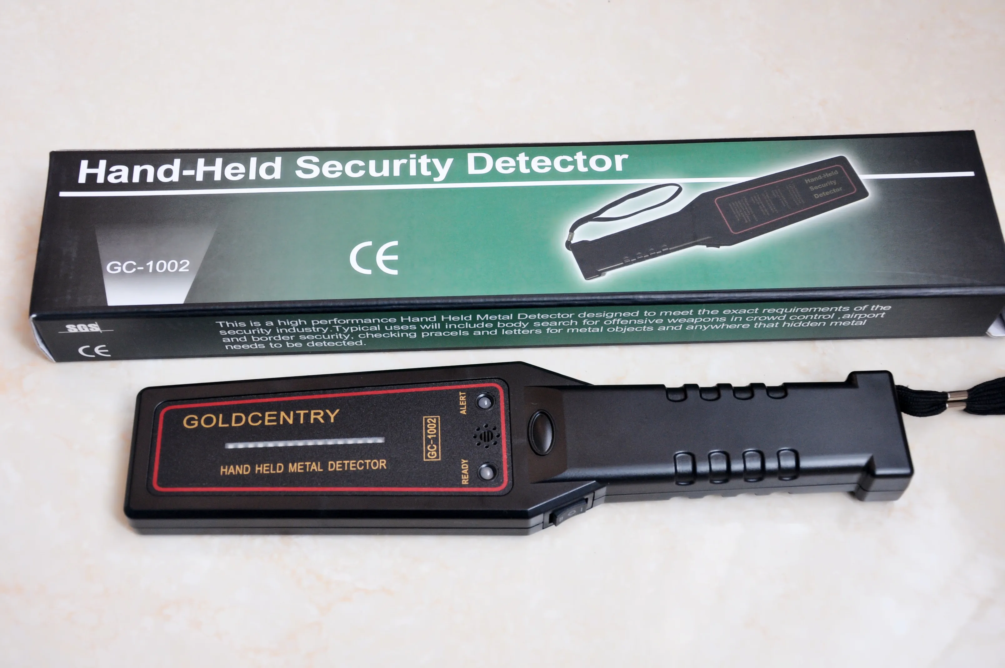 High Performance / Hand-Held metal detector GC-1002