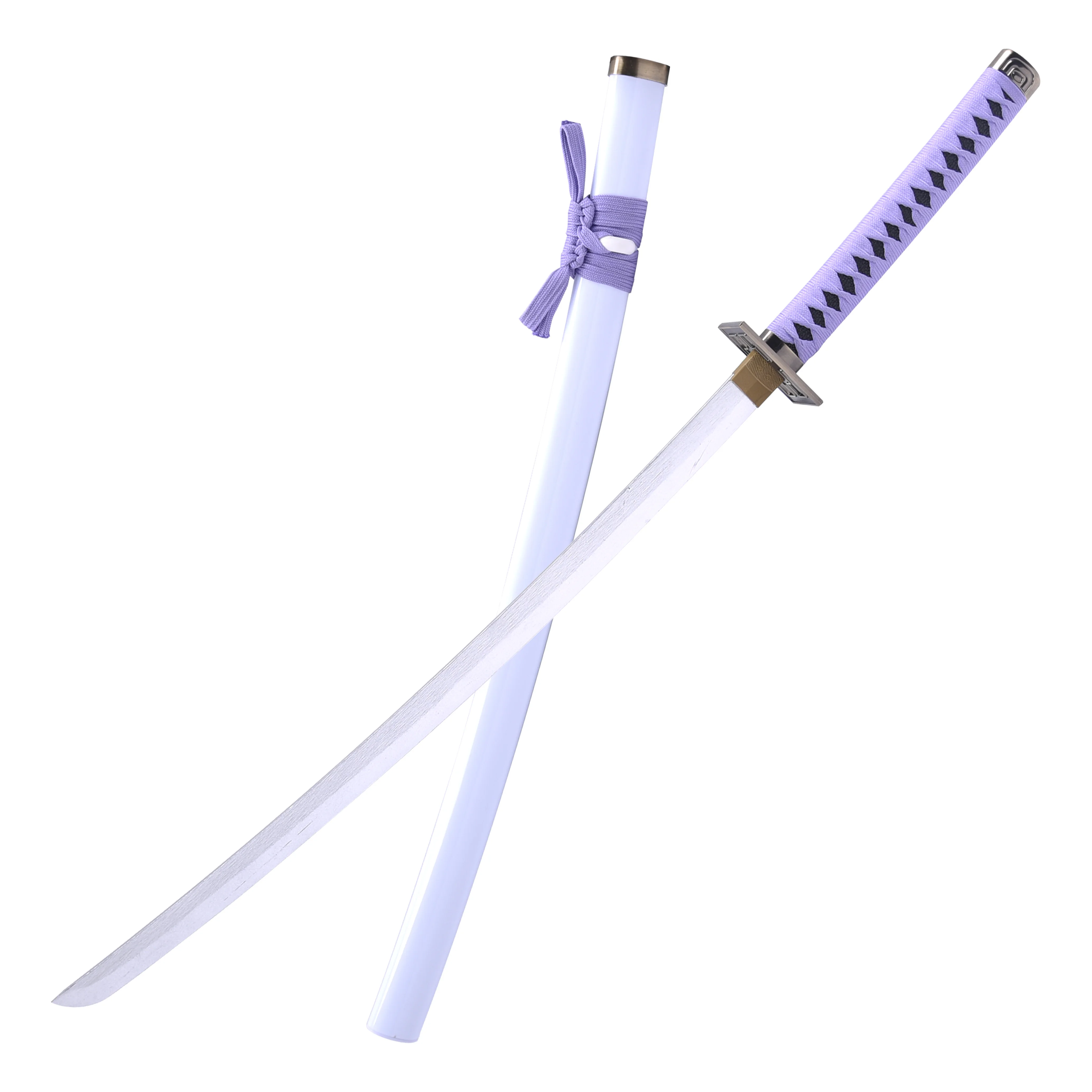 Most Popular Bleach Kuchiki Rukia Cosplay wooden Sword bamboo blade for Collection toy swords