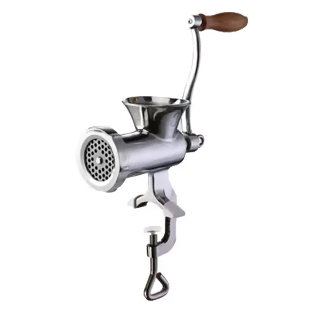 Toptool Hand-Operated Aluminium Mini Meat Grinder 2L Household Manual Mixer Grinder