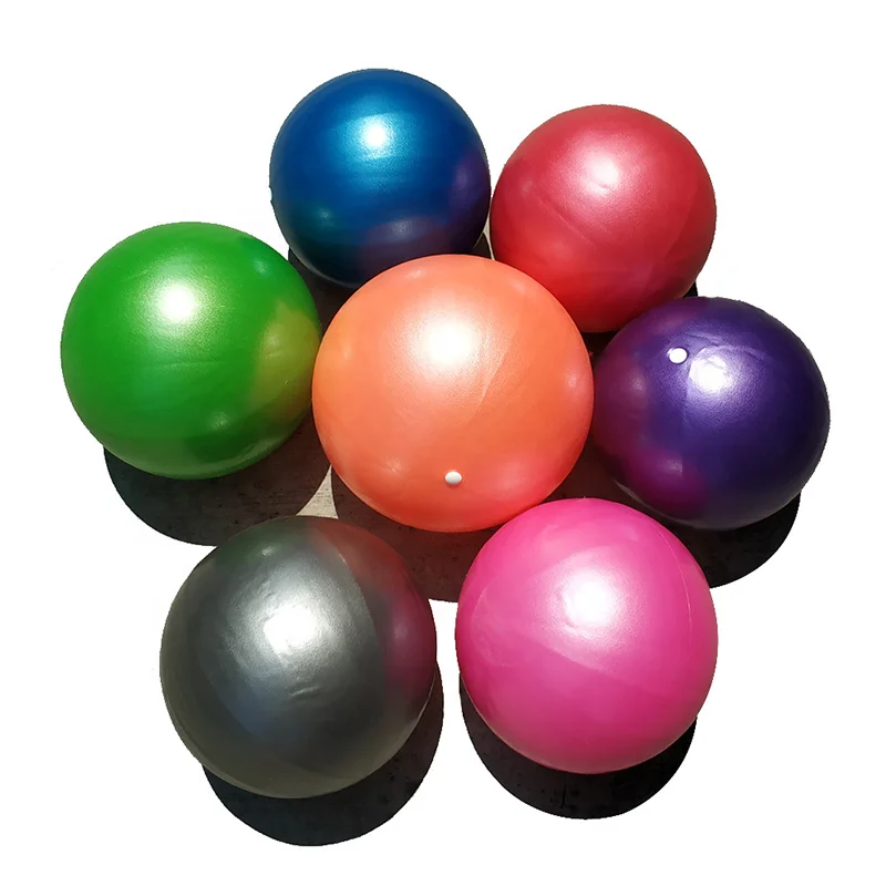 Gym Balance Ball Equipment Pilates Non-slip Custom Pvc 25cm Yoga Ball