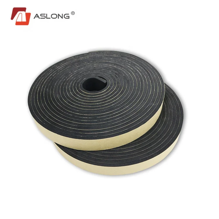 ASLONG Elastomeric Neoprene Rubber Foam for chestfreezers,Air Conditioning Insulation Tape,Good flexibility rubber foam tape