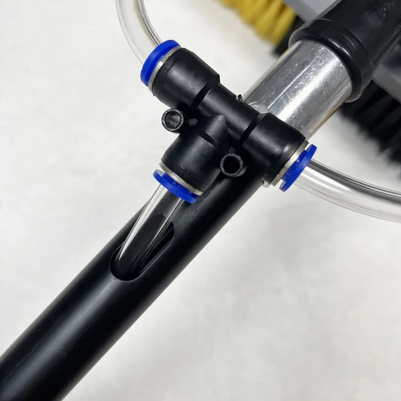 30ft Window Cleaning Kit Telescopic Water Fed Pole for Solar Panel Washing Brush