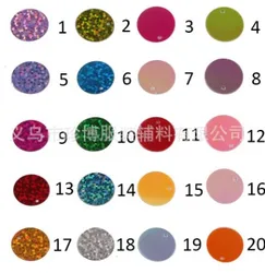 Китайский поставщик, индивидуальные разноцветные блестки, блестки различных форм