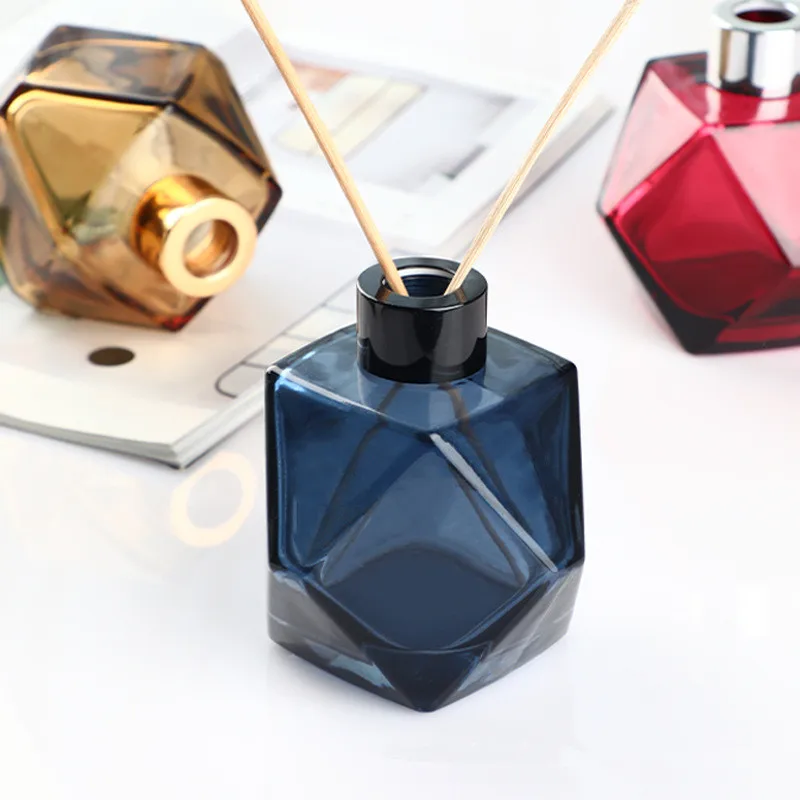 In stock 100ml 200ml aroma glass bottle Aromatherapy bottle perfume diffuser bottle
