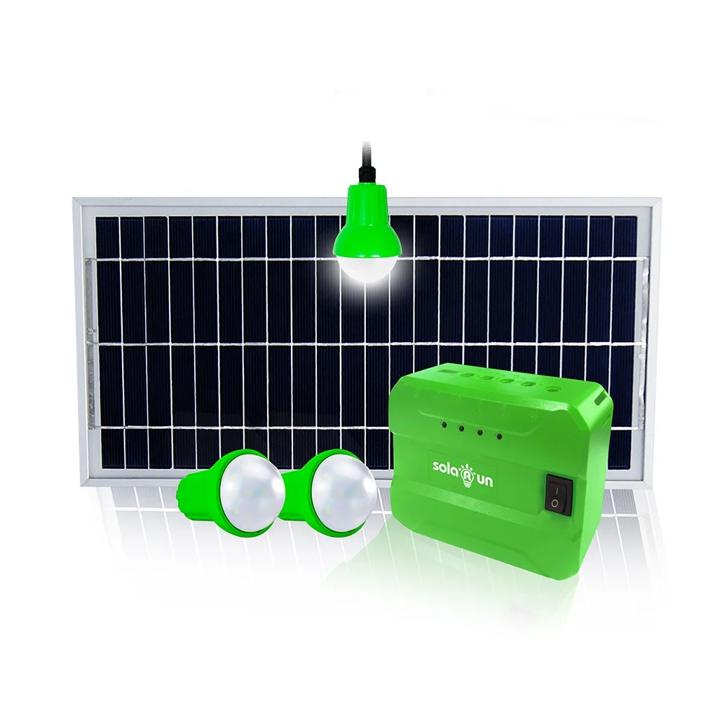  Освещение Global VeraSol член SolaRun полная автономная домашняя солнечная энергия комплекты освещения портативные солнечные энергетические