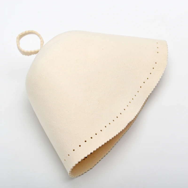Felt Sauna Hat Moisture-Wicking and Insulating Sauna Accessory Sauna Hat Wool