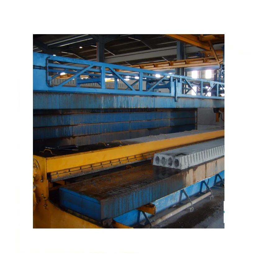 COOTE Complete Dry Cast production Line Precast Hollow Core Floor Production System Floor Building Machinery