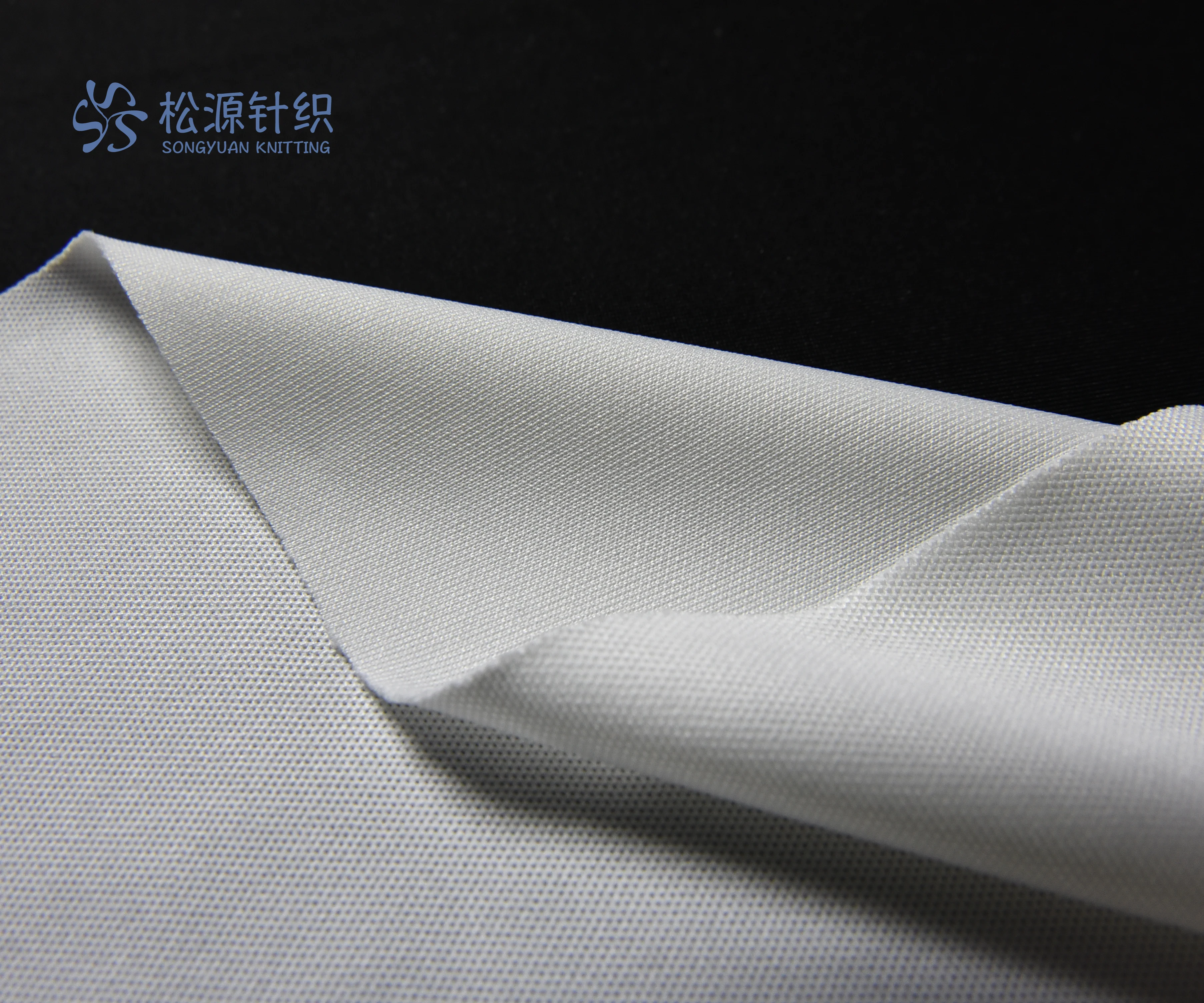 100%polyester weft knitted single pique mesh polo shirt sport fabric