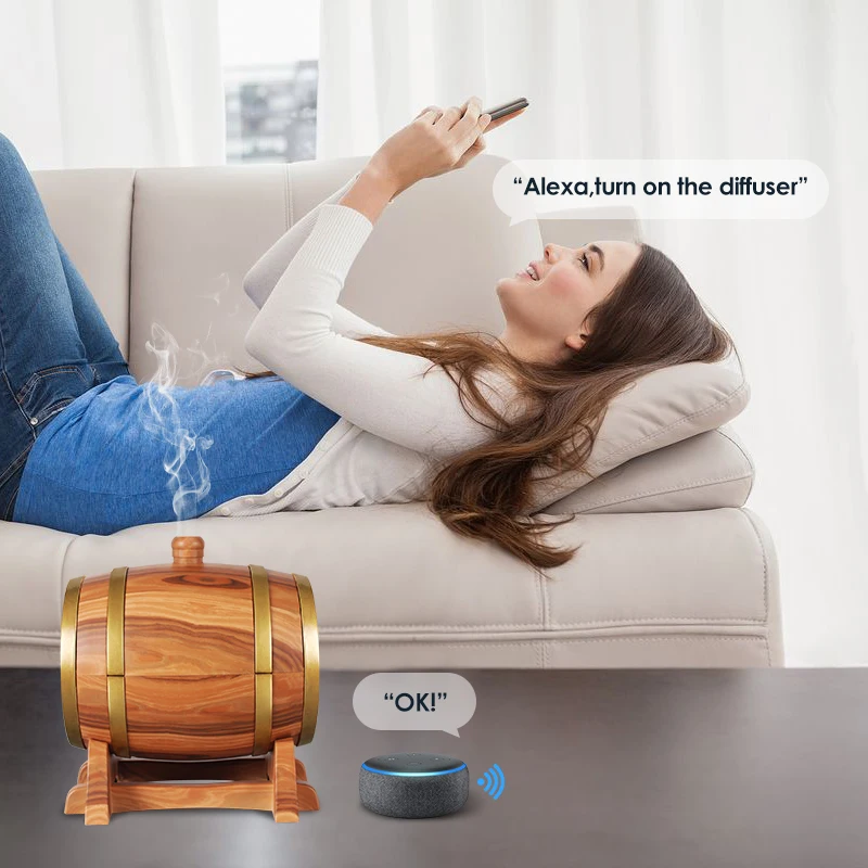 350 мл Ароматические диффузоры эфирного масла с bluetooth-динамиком для большой комнаты ароматерапия диффузор увлажнитель