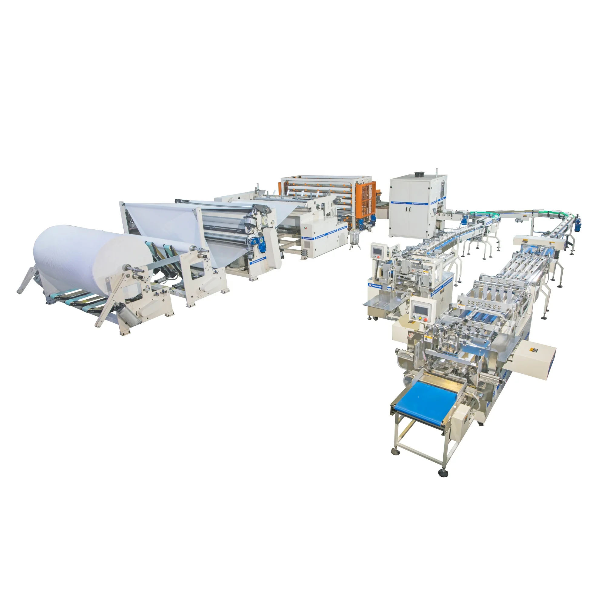 J:CDH-2600 YQ Toilet Tissue Paper Kitchen Towel Production Line