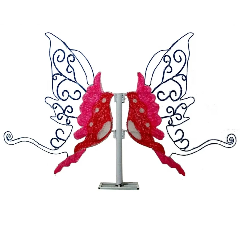 Outdoor 2D landscape christmas led street motif light