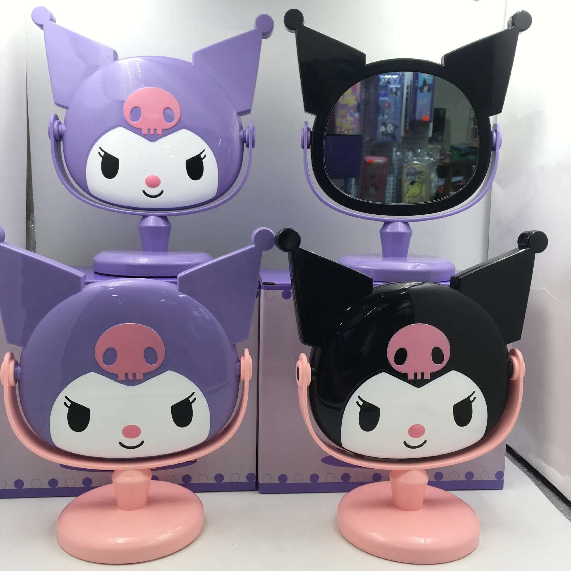 Anime Kuromi Single Sided Table Mirror Cute Look