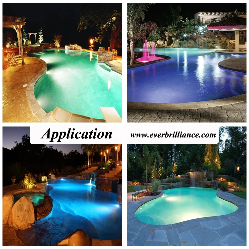 RGB beam light ip68 under water floor ground spot 3w fountains lights