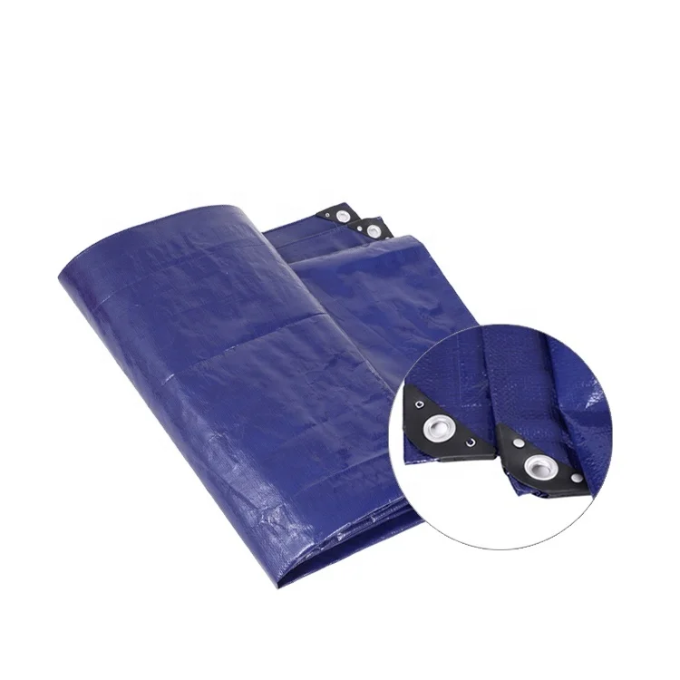 
4x6 Car Cover Fabric Waterproof Recycled Tent Fabric Custom Tarp PE Terpal Tarpaulin 