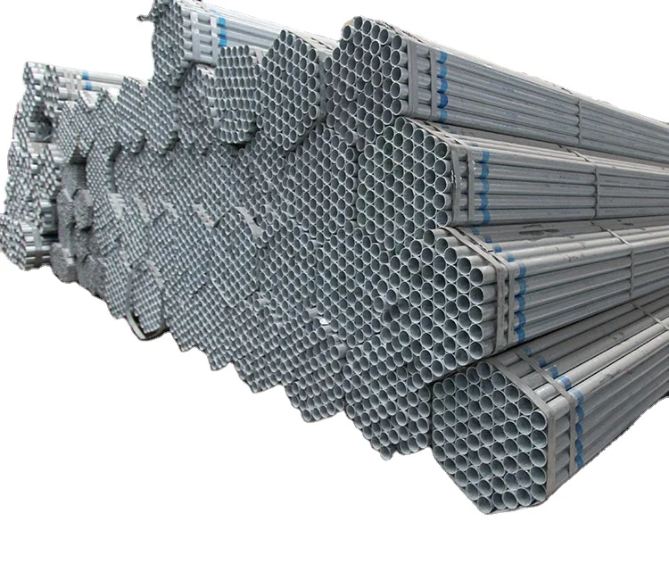 Water pipe light / medium / heavy class galvanised steel gi pipe bs1387