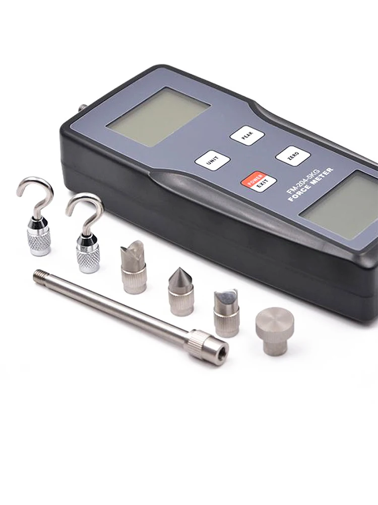FM-204 Digital Dynamometer Measuring Instruments Thrust Analog Push Pull Force Gauge used Electronics, Building Hardware