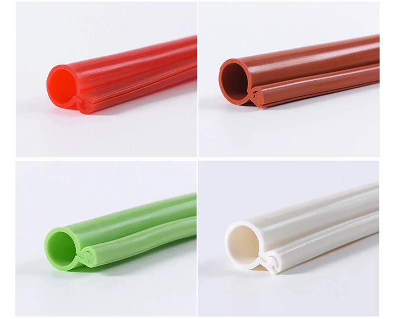 High Temperature insulation voltage Silicone Rubber Overhead line cable wire protection cover sleeves
