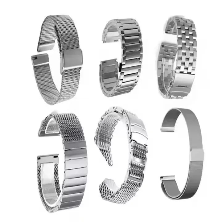 High quality stainless steel watch strap watch stainless steel 304 316L stainless steel watch strap bracelet