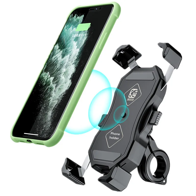 Universal Bicycle Motorcycle Cell Phone Mount 360 Rotatable Adjustable Bike Phone Mount