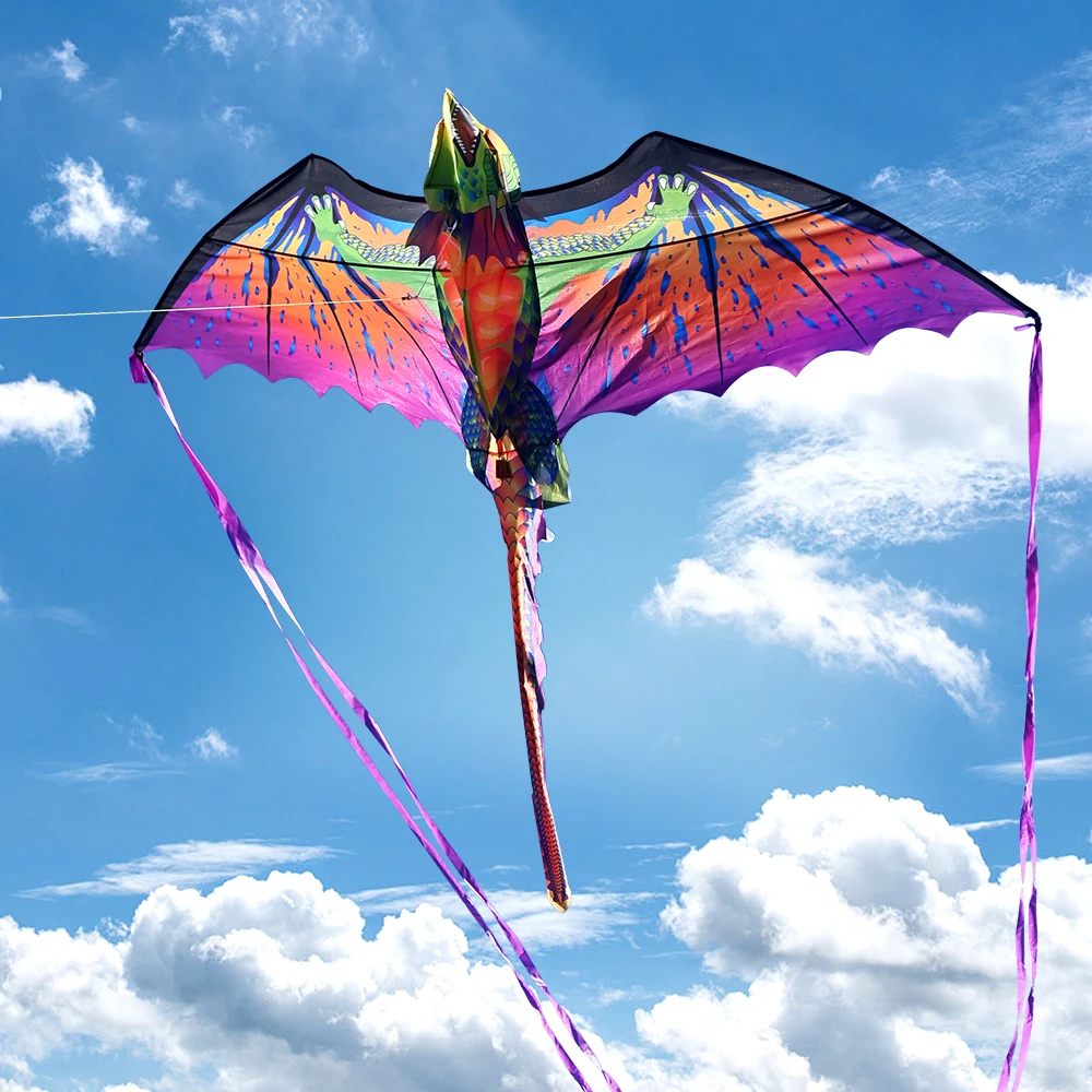 Hot Sale Custom Made 3D Dragon Flying Kite Easy to Fly for Children Fiberglass Frame and Fabric Material Perfect Gift