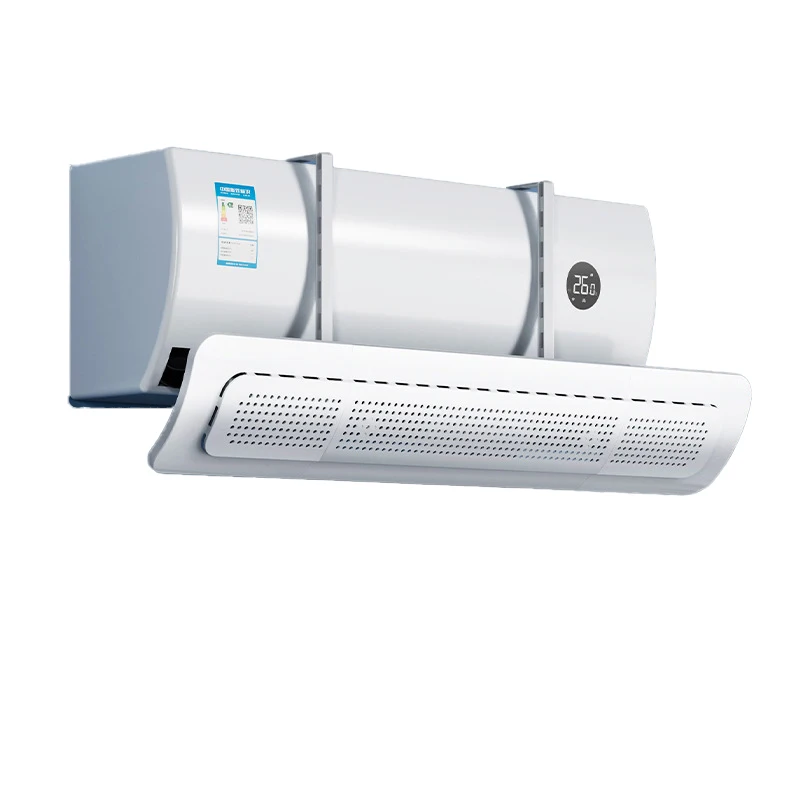 New wall-mounted folding white air conditioner deflector air conditioner windshield adjustable air conditioner cover