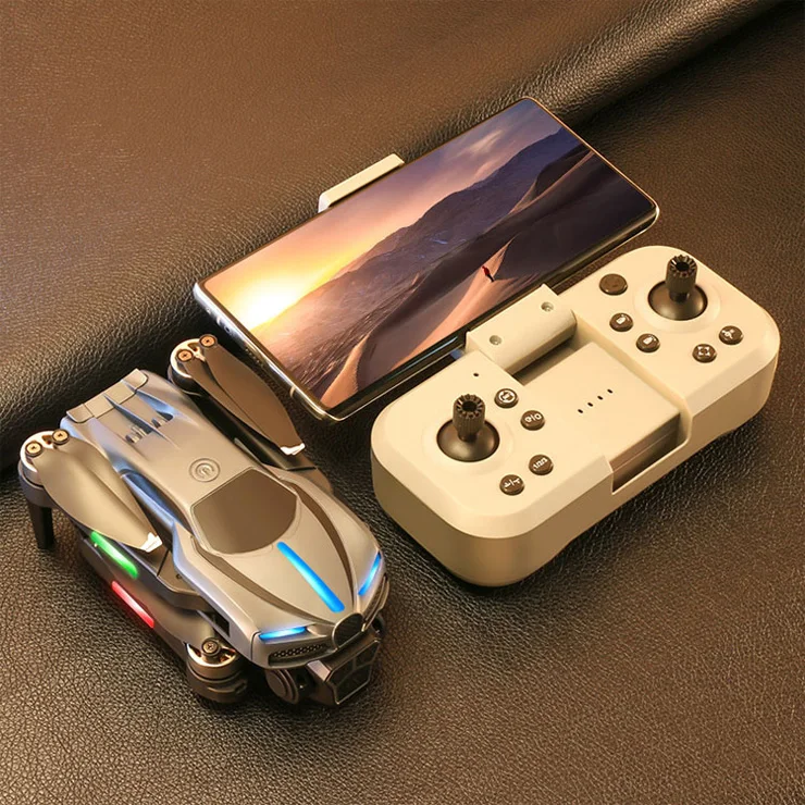 4K HD Camera 10 KM Image Transmission Expert-Level Foldable Remote Control LED Drones Accessories