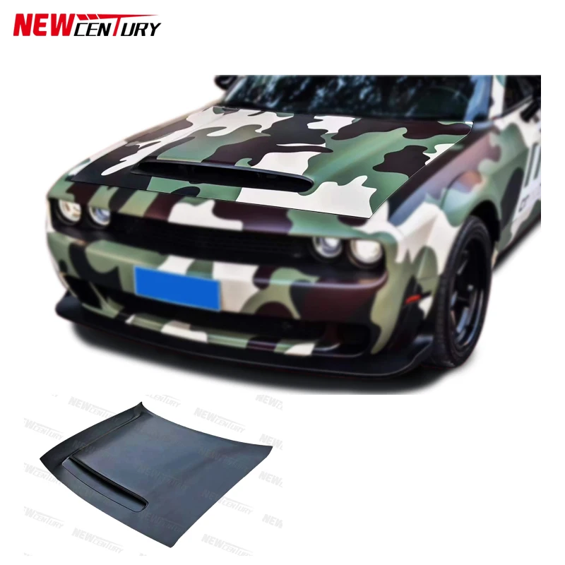 For 2015-2022 Dodge Challengel hood retrofit replacement devil style cutouts