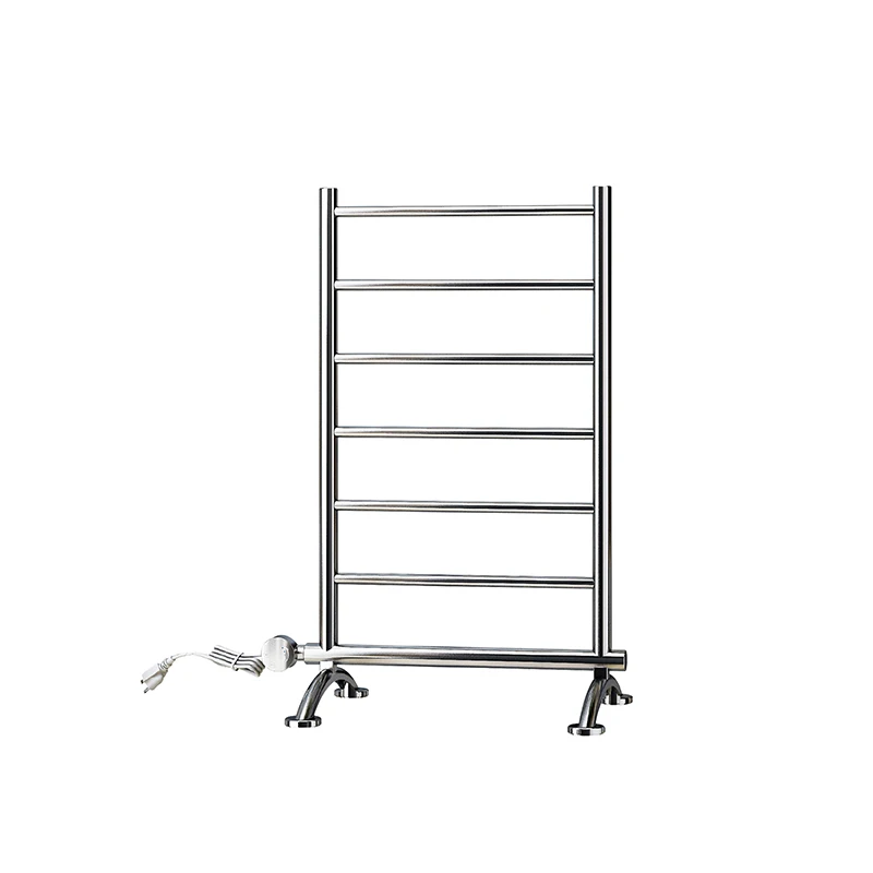 OEM Electric Heated Towel Rail Towel Warmer Spa Floor Standing Stainless Steel Towel Rack for Bathroom