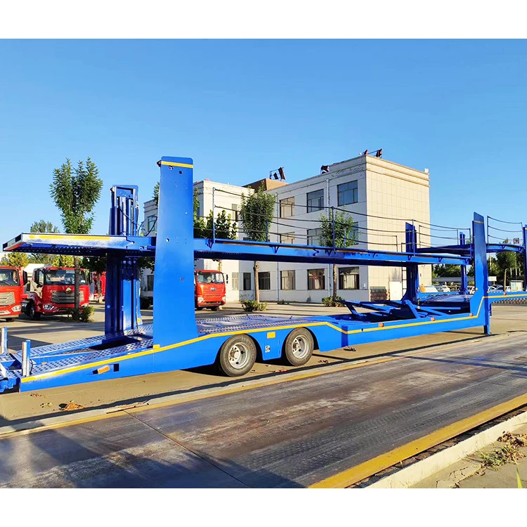 Высококачественный 2-осевой автомобильный прицеп Лучшая цена полуприцеп продажа
