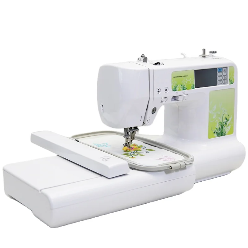 JK890B Home Computer Embroidery Sewing Machine for Garment Industry New & Used Options Industrial Sewing Manual Feed Mechanism