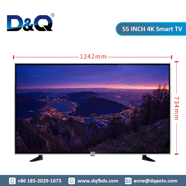 Television set  4K 50/55/65/75 Inch UHD Led Televisions 4k Smart Wifi TV android 11