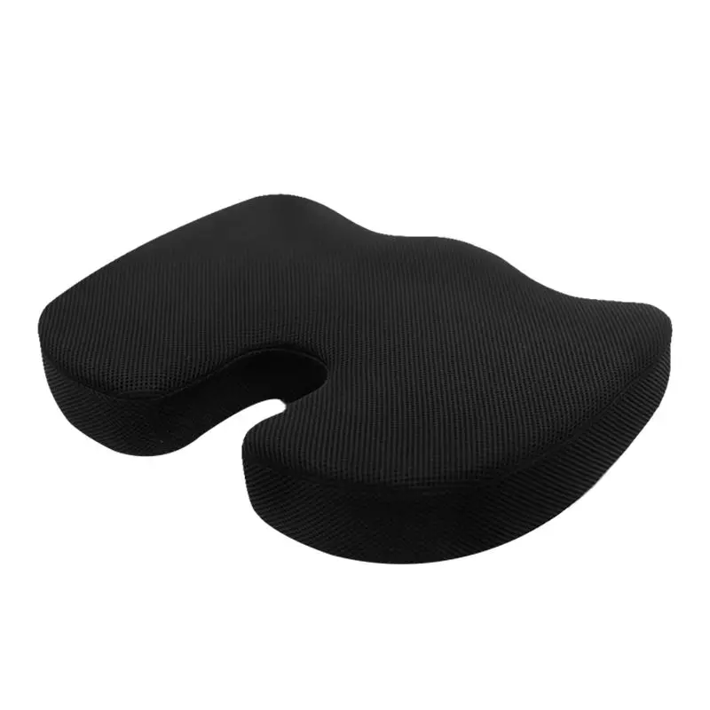 Custom Cooling Car Seat Cushion Outdoor Orthopedic Pressure Relief Memory Foam Gel U-Shape Seat Cushion