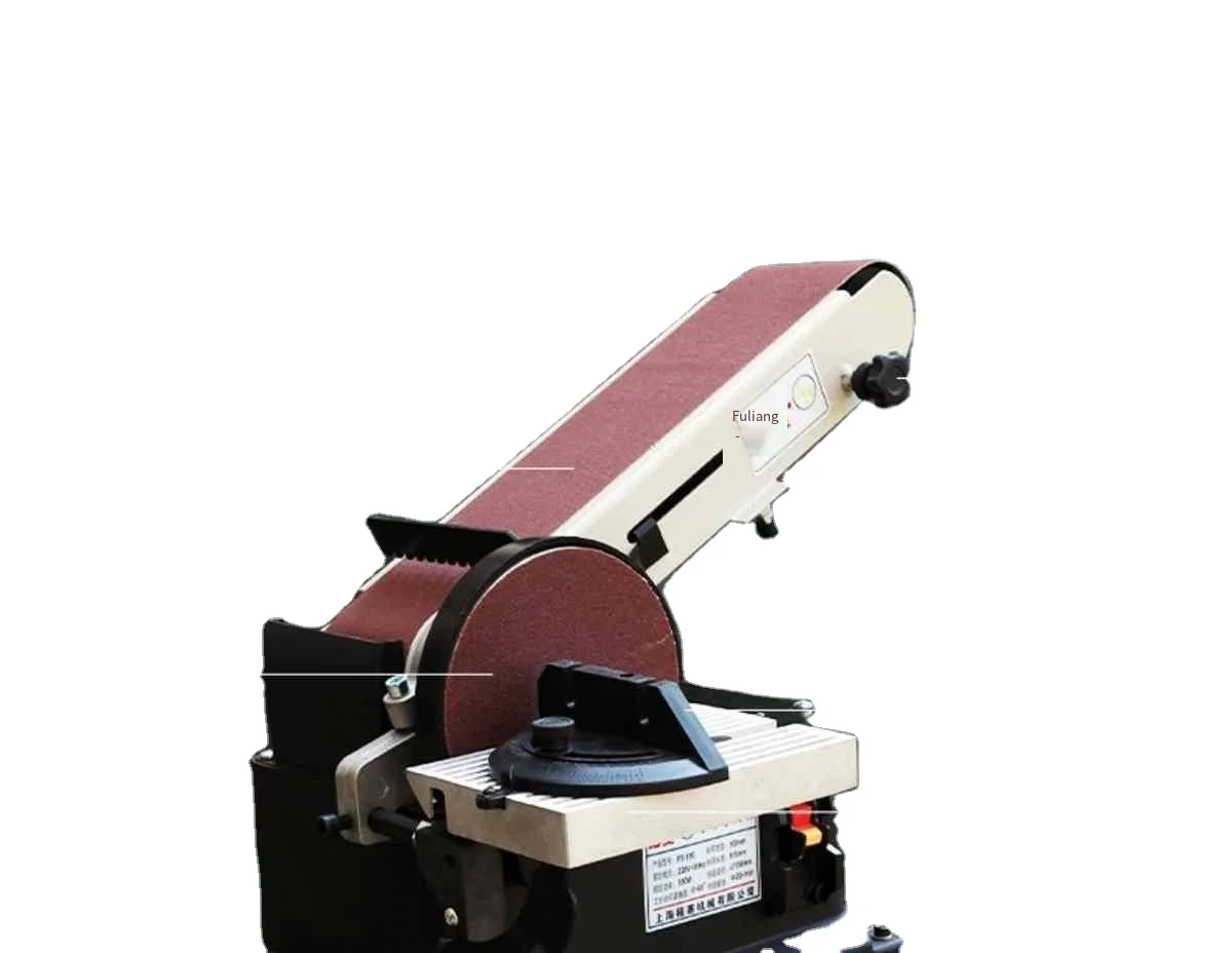 DIY grade 370W Table sanding belt sanding machine 150*100mm 2 in 1 combination table sanding machine