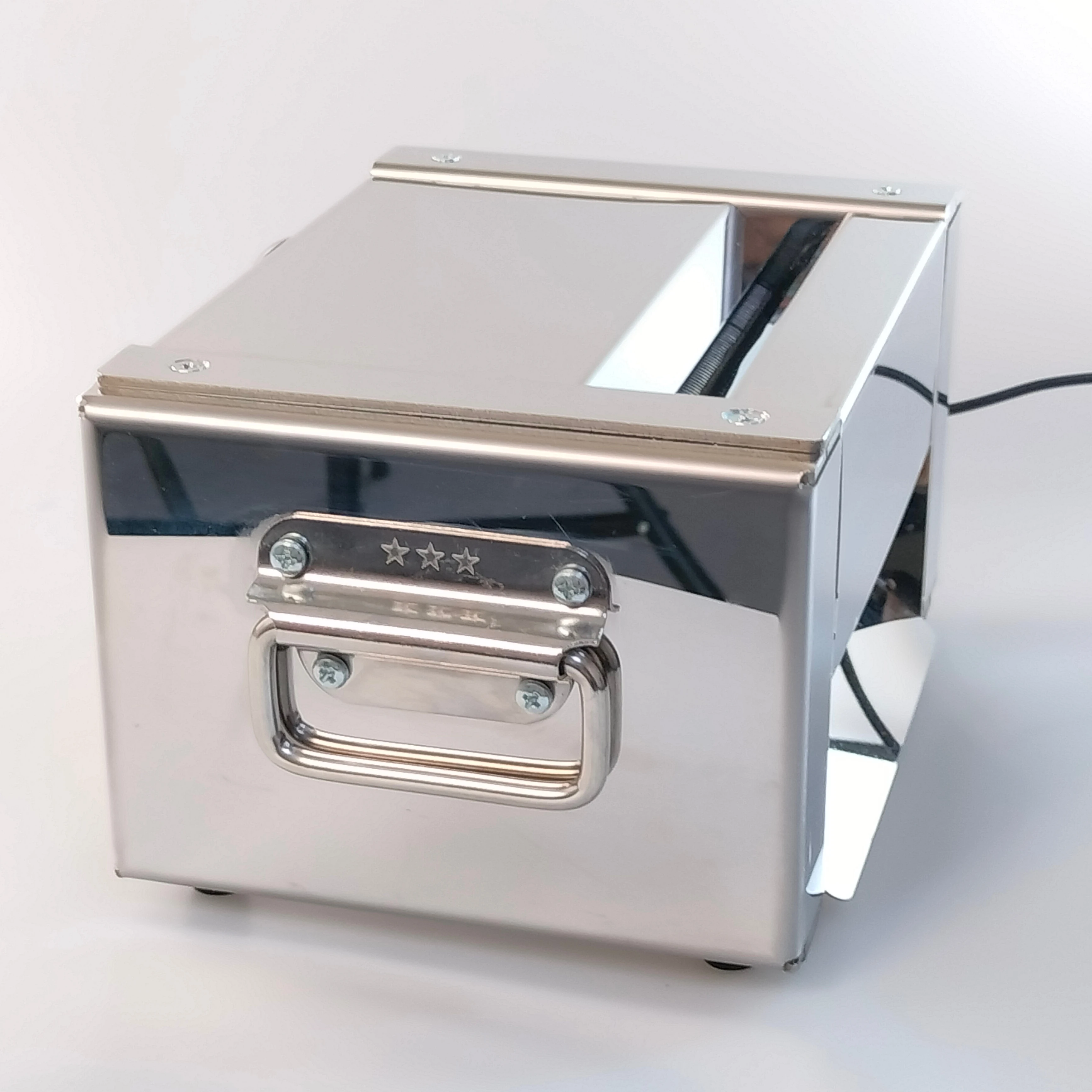 Fine Cut Stainless Steel Electric Tobacco Cutter Machine Cutting Cigarette Leaves Tabak Shredder for Personal Use