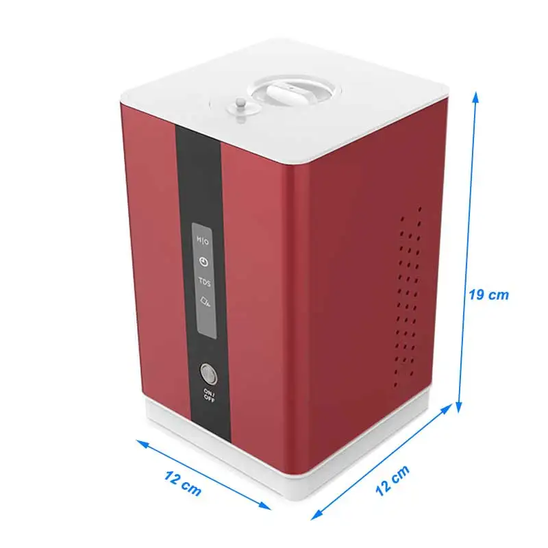 Purified water make hydrogen inhalation hydrogen gas generator 2022 new style hydrogen inhaler 150ml