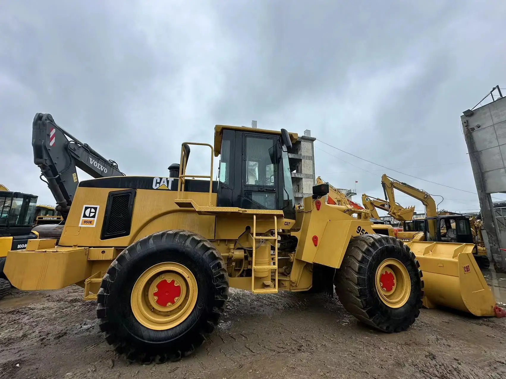 Used Loader Caterpillar CAT 950E 980H 966G 966H wheel loader for sale