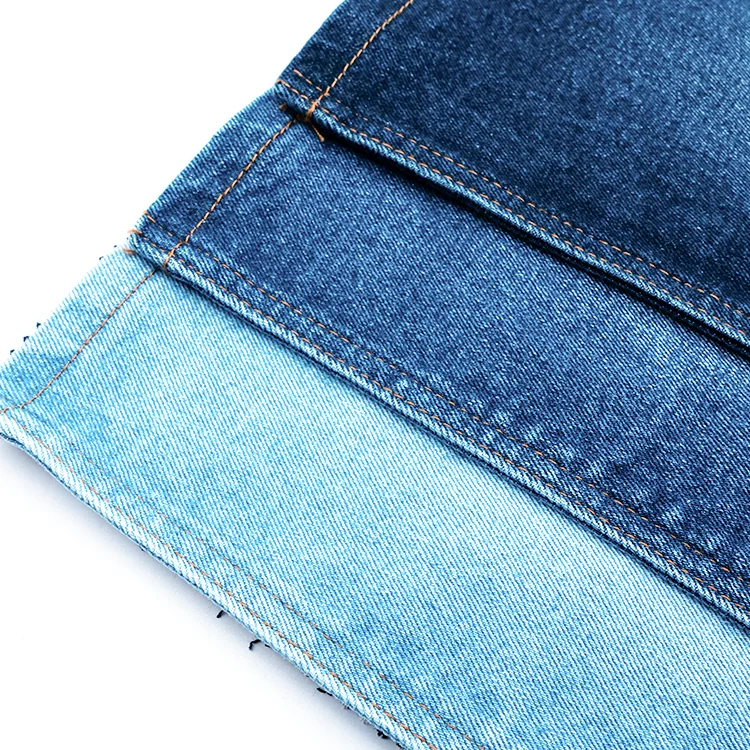 Special weaving new design high broken twill stretch denim fabric for jeans