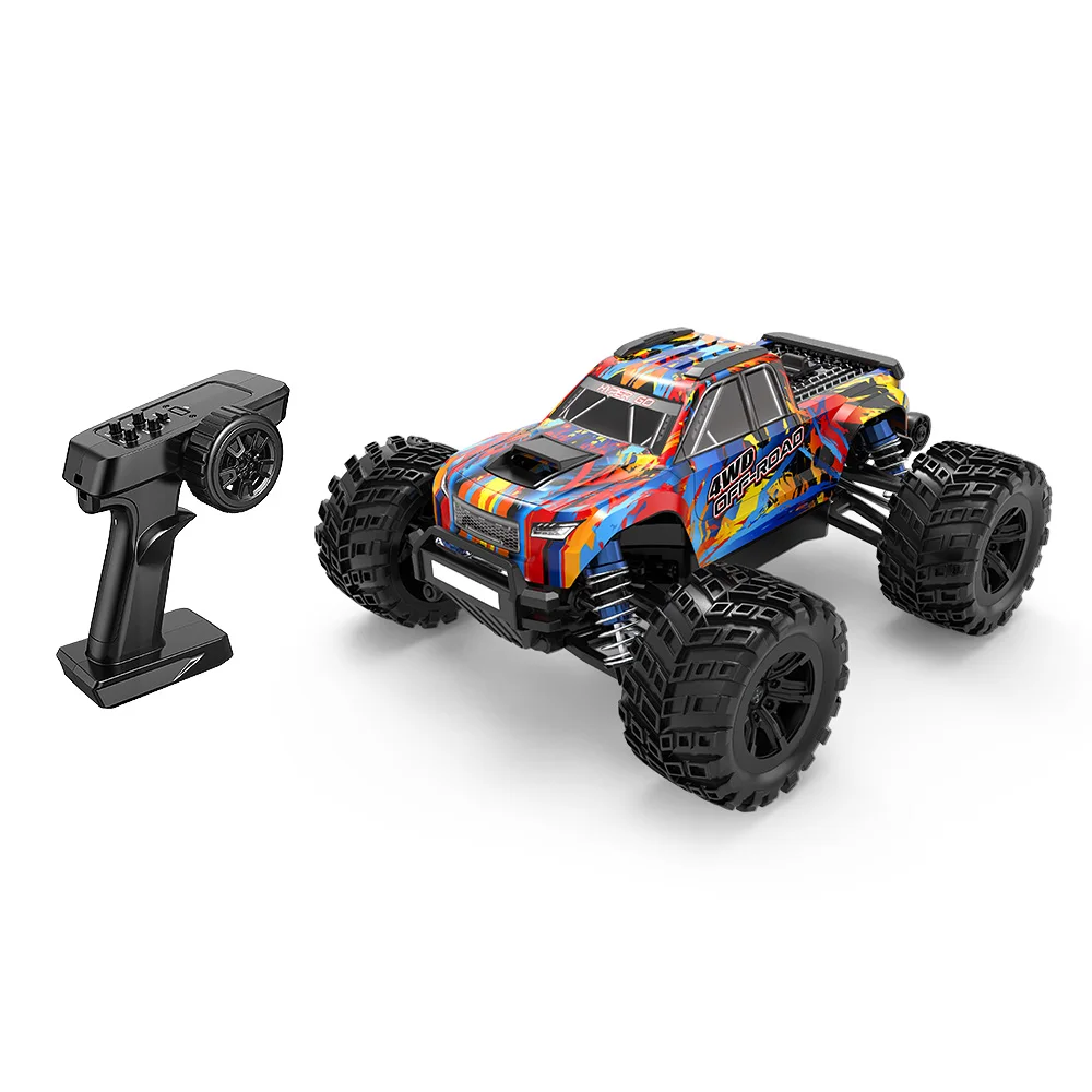 MJX Hyper Go 20208 1/20 Scale High Speed 39kmh 4WD Brushless RC Monster Truck with 1806 Motor USB Charging Durable Suspension