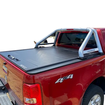 TRUCK BED RETRACTABLE TONNEAU COVER FOR HOLDEN COLORADO (2012-2016) LOCKABLE ROLLER UTE TRAY COVER