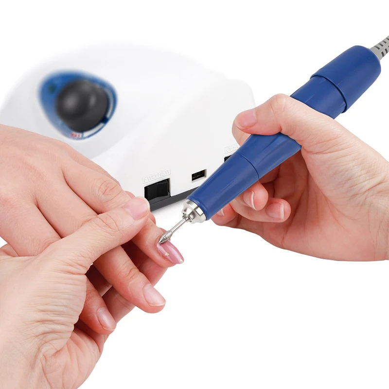 High Quality 35000 rpm Nail Polisher Manicure Nail Grinding Equipment Micromoto Strong 210 Saeshin Nail Drill Machine