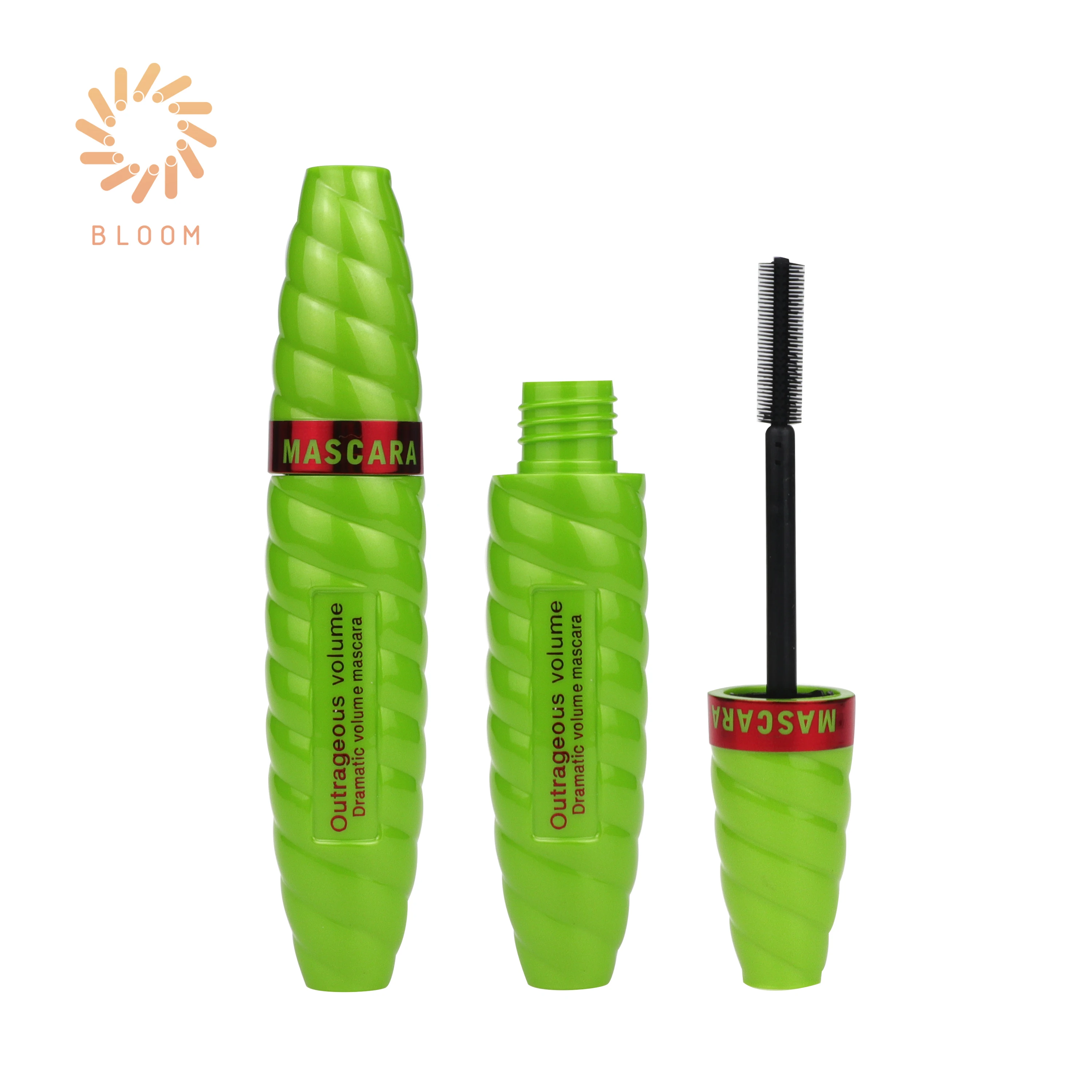 Косметическая упаковка спиральная овальная под заказ 18 мл бутылка Maskara пустая жидкая тушь для ресниц