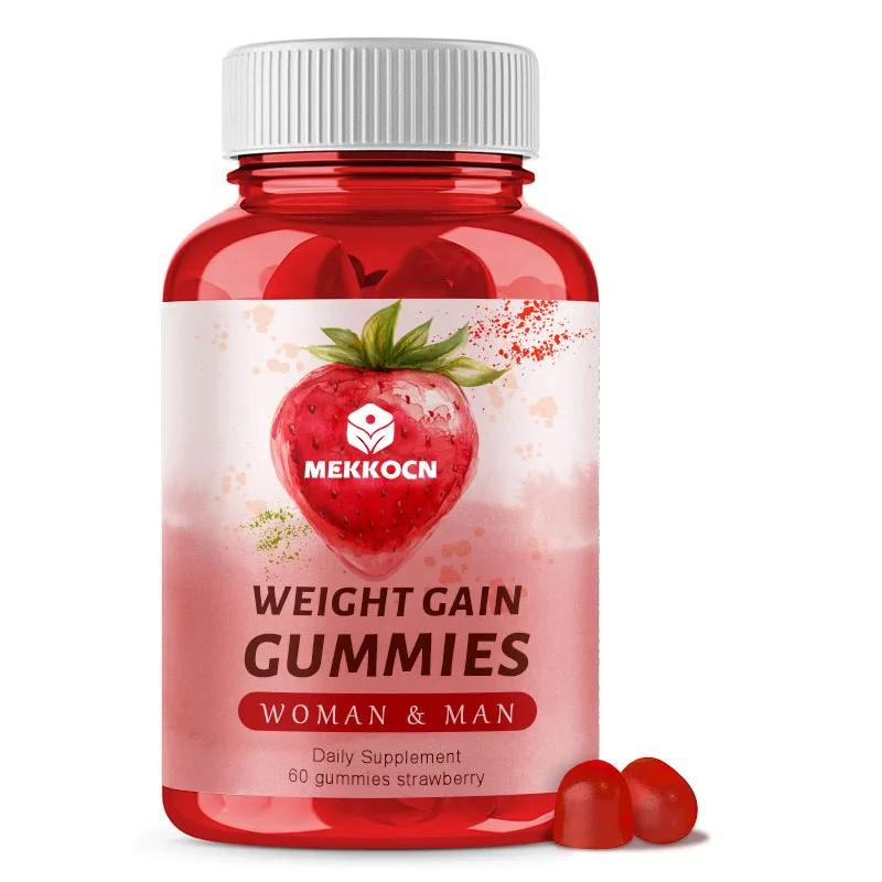 Nutritional Weight Gain Gummies Organic Muscle Building Gummy Vegan Gummies Weight Gain Supplement