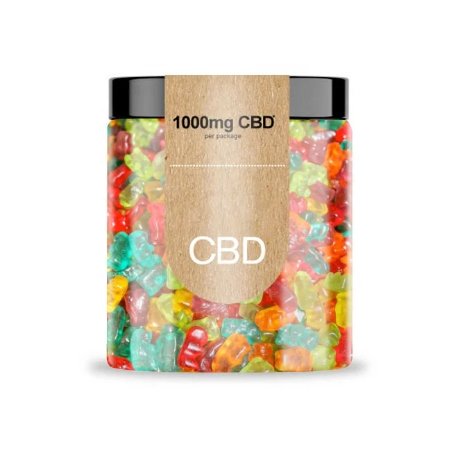 
Pure Hemp Gummies Organic Full Spectrum Hemp Extract CBD Gummies Bears with private label logo 