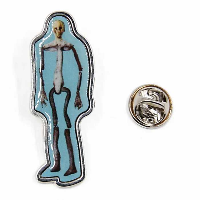 Custom Logo Cartoon Figure Hard Enamel Lapel Pin Badge Fashionable Metal Crafts