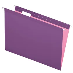 Канцелярская школа 11pt бумага 25 шт./кор. легальный размер светло-фиолетовый 1/5-Cut Регулируемый вкладыш подвесная папка для файлов