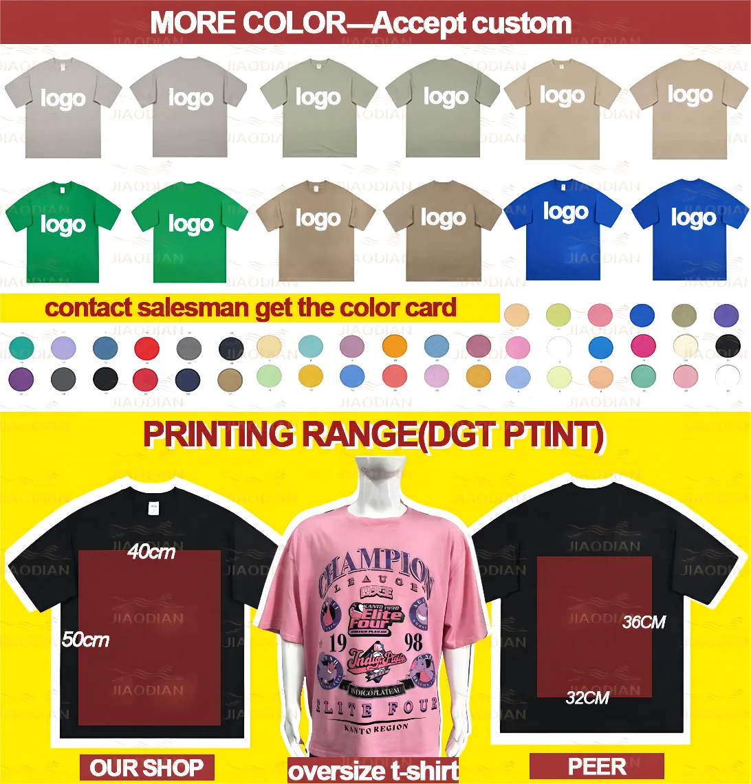 Custom Oversized Shirts Men Boxy Fit Blank Tee 100% Cotton Plain Black Men Two Piece Set Shorts