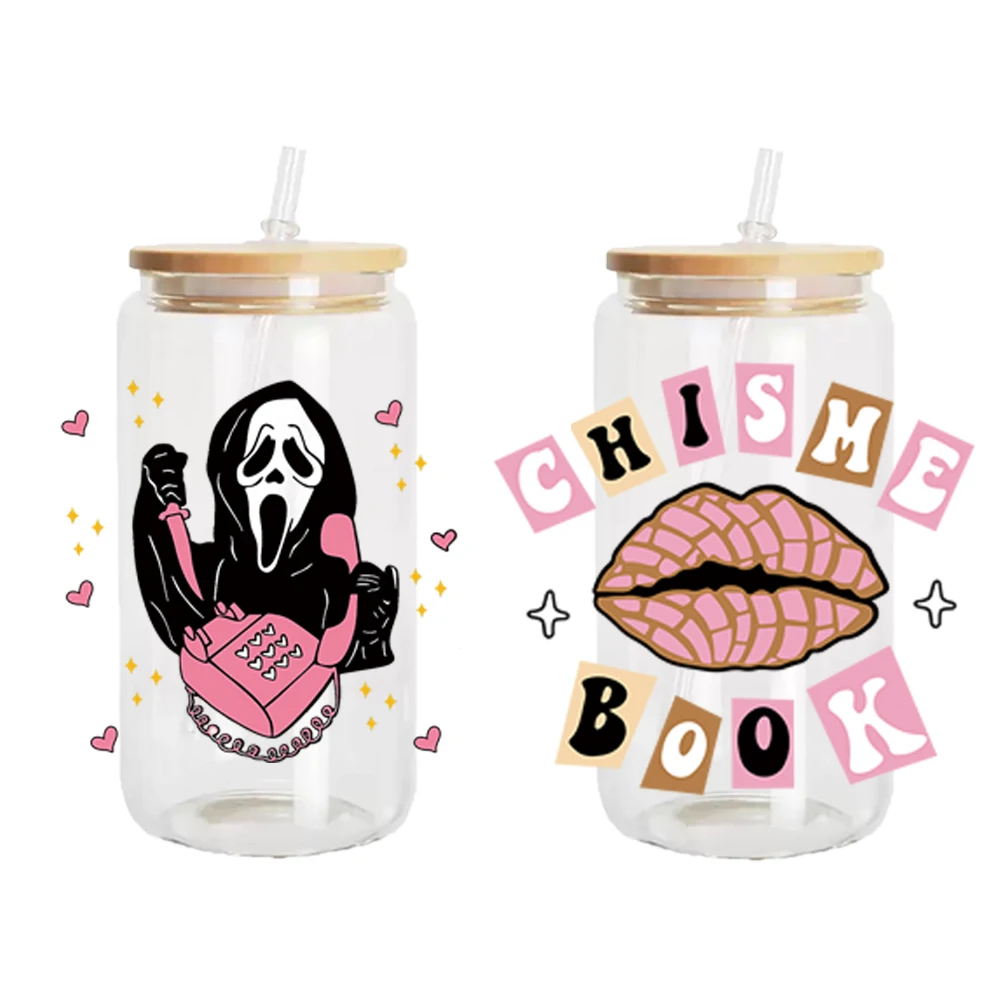 custom uv dtf vinyl cup packaging uv dtf cup wrap transfers uv dtf Printer cup wrap transfers