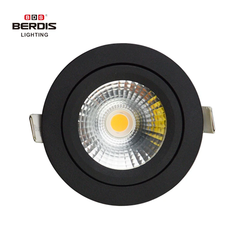 Mini COB Aluminium Cast Rotatable Ceiling Spot Adjustable Recessed LED Down Light Downlight